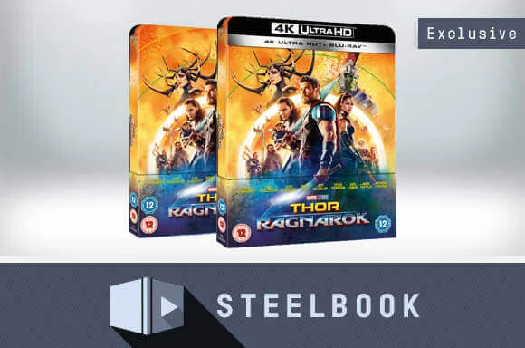 THOR RAGNAROK LENTICULAR STEELBOOKS
