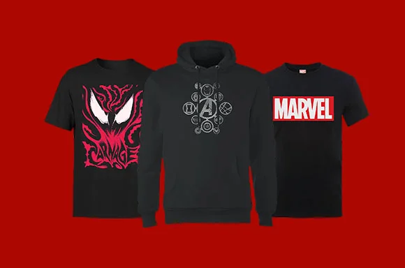 35% OFF MARVEL CLOTHING