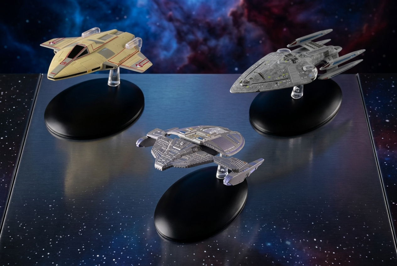 STAR TREK STARSHIP DIE CAST MODELS
