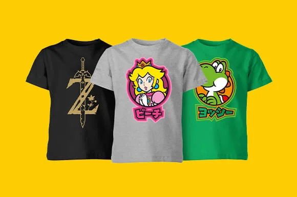 Nintendo Kids Tees - £5