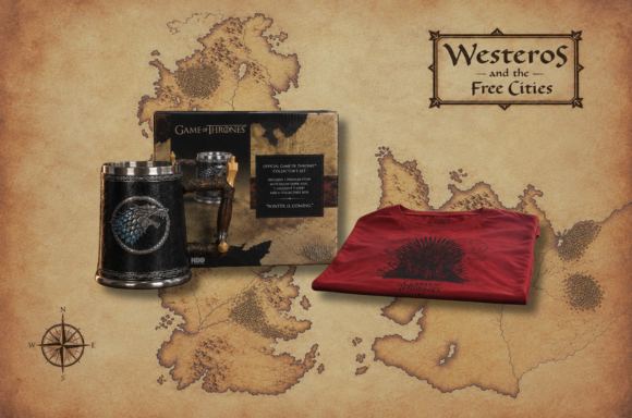 GAME OF THRONES TEE & TANKARD