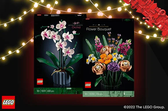 3x2 LEGO BOTANICALS