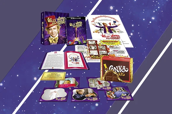 WILLY WONKA STEELBOOK BUNDLE