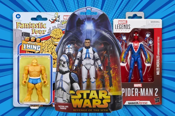 3 FOR 2 HASBRO FIGURES