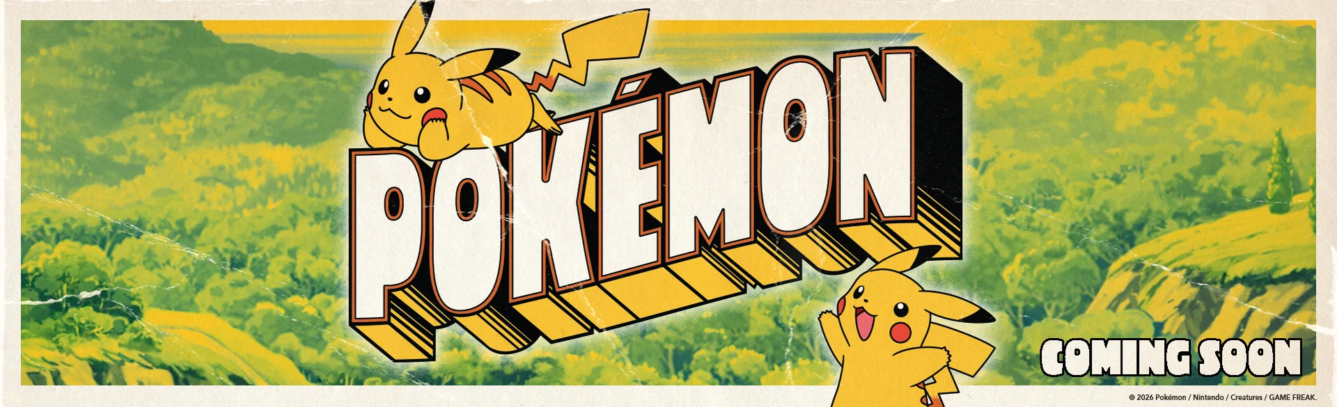 POKEMON 30th anniversary coming soon banner