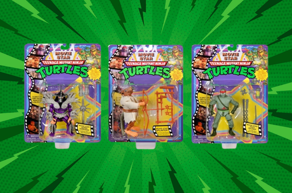 TMNT 1991 MOVIE ACTION FIGURES