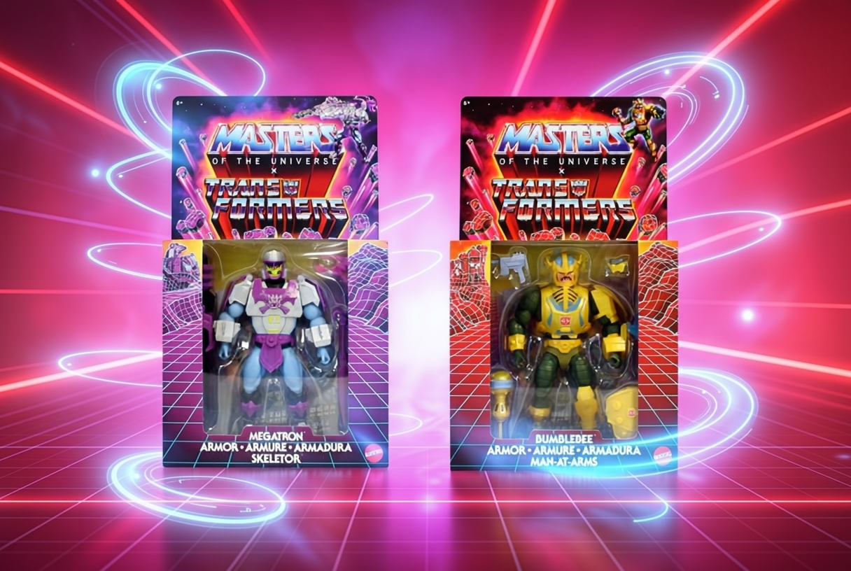 MOTU X TRANSFORMERS FIGURES