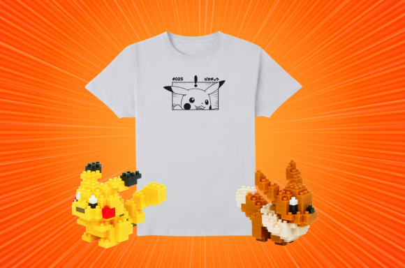 2 FREE NANOBLOCKS WITH T-SHIRT