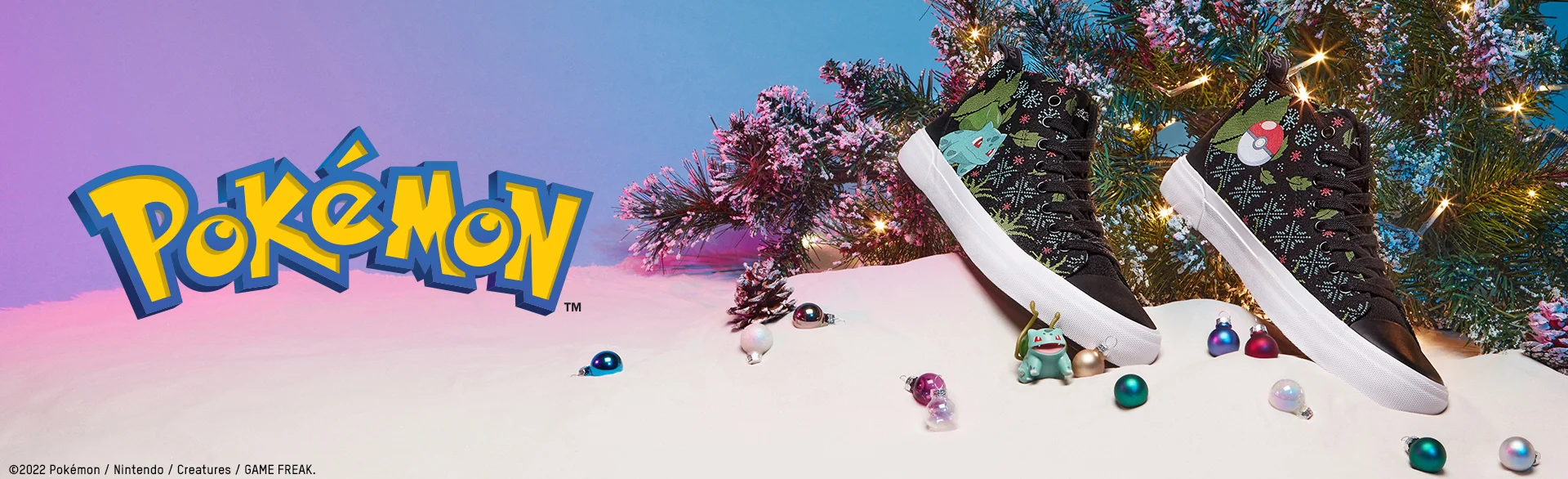 POKEMON CHRISTMAS GO LIVE BANNERS