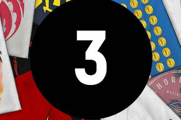 Mystery 3 Pack T-Shirt + Free Gift!