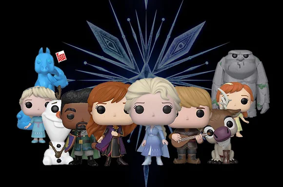 3 FOR £30 FROZEN POP! VINYL