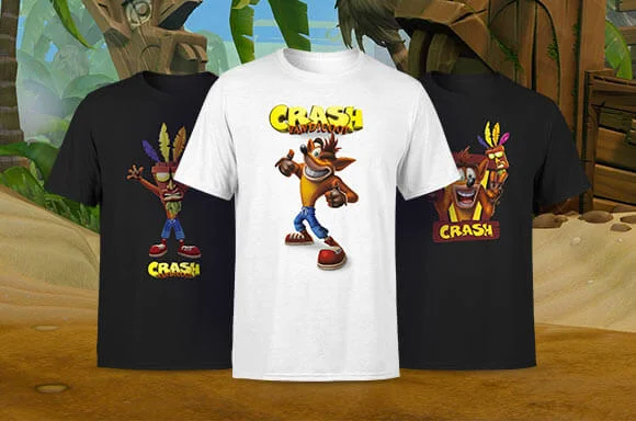 CRASH BANDICOOT LICENSED APPAREL