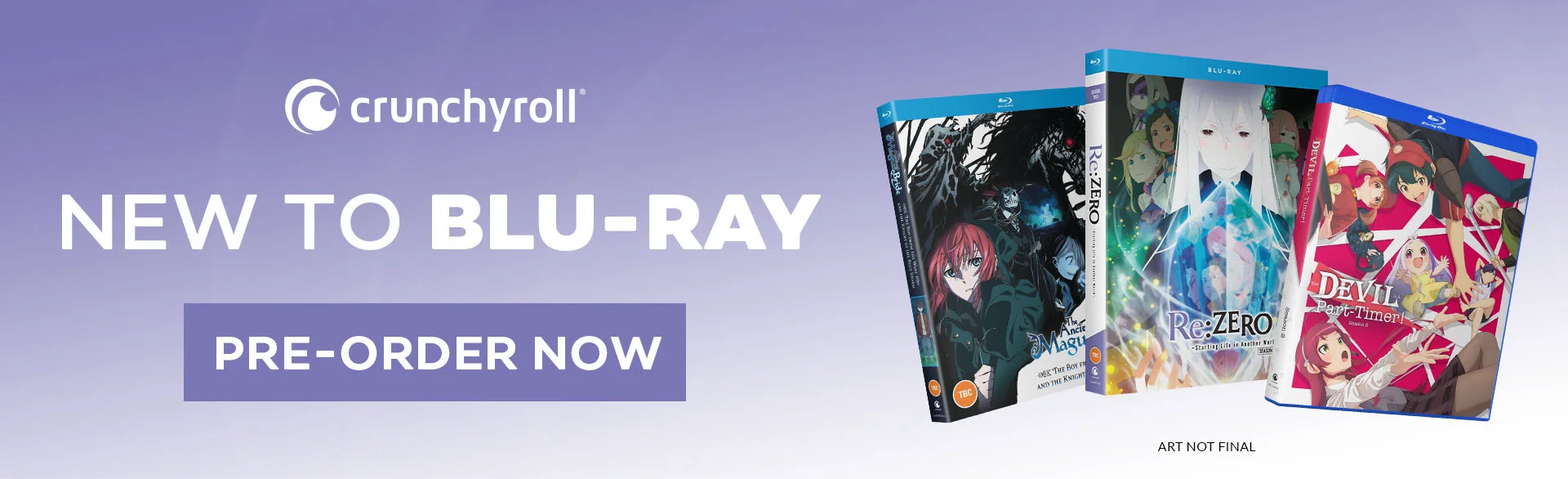 Crunchyroll Pre-orders