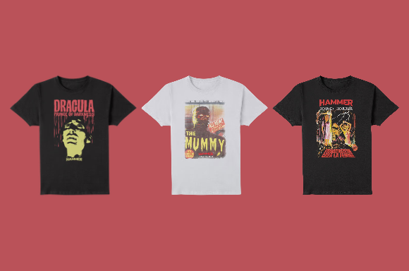 HAMMER HORROR T-SHIRTS