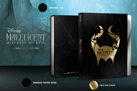 MALEFICENT: MISTRESS OF EVIL COLLECTOR'S EDITION STEELBOOKS