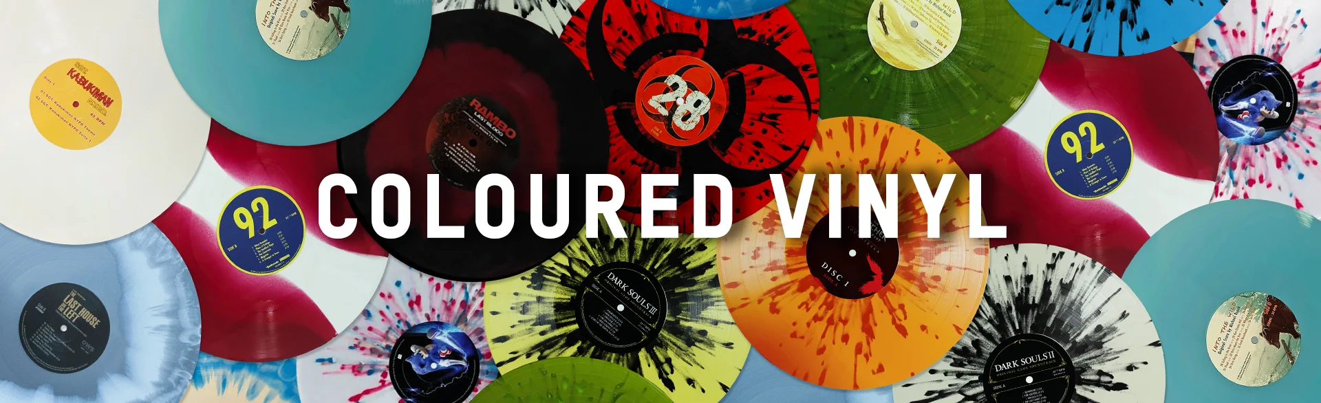 COLOURED VINYL RECORDS
