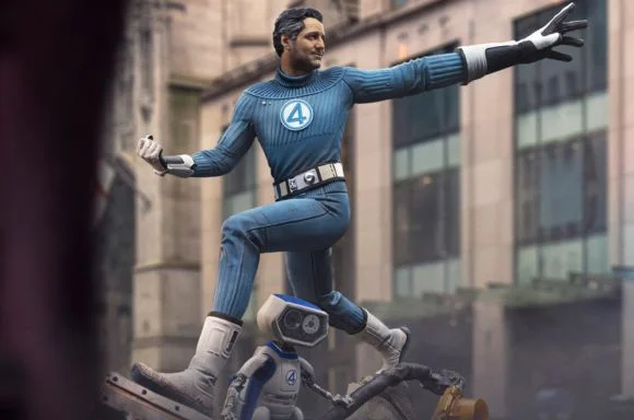 THE FANTASTIC FOUR 4 IRON STUDIOS