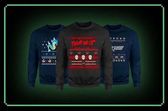 CHEAP, GEEK CHRISTMAS JUMPERS FOR ONLY £19.99.
