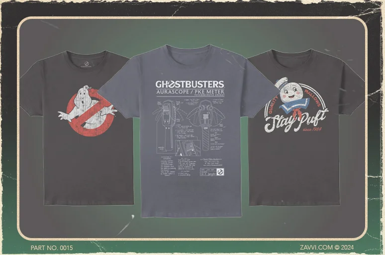 GHOSTBUSTERS TEES