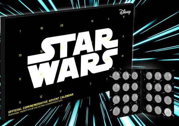 STAR WARS<BR>COLLECTION COIN ADVENT CALENDAR