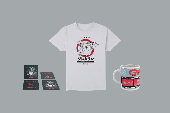 GREMLINS T-SHIRT, MUG & COASTERS