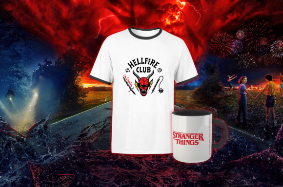 STRANGER THINGS T-SHIRT & MUG