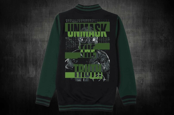 THE BATMAN VARSITY JACKET