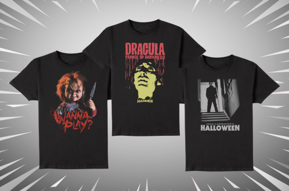 3 FOR £20 HORROR TEES