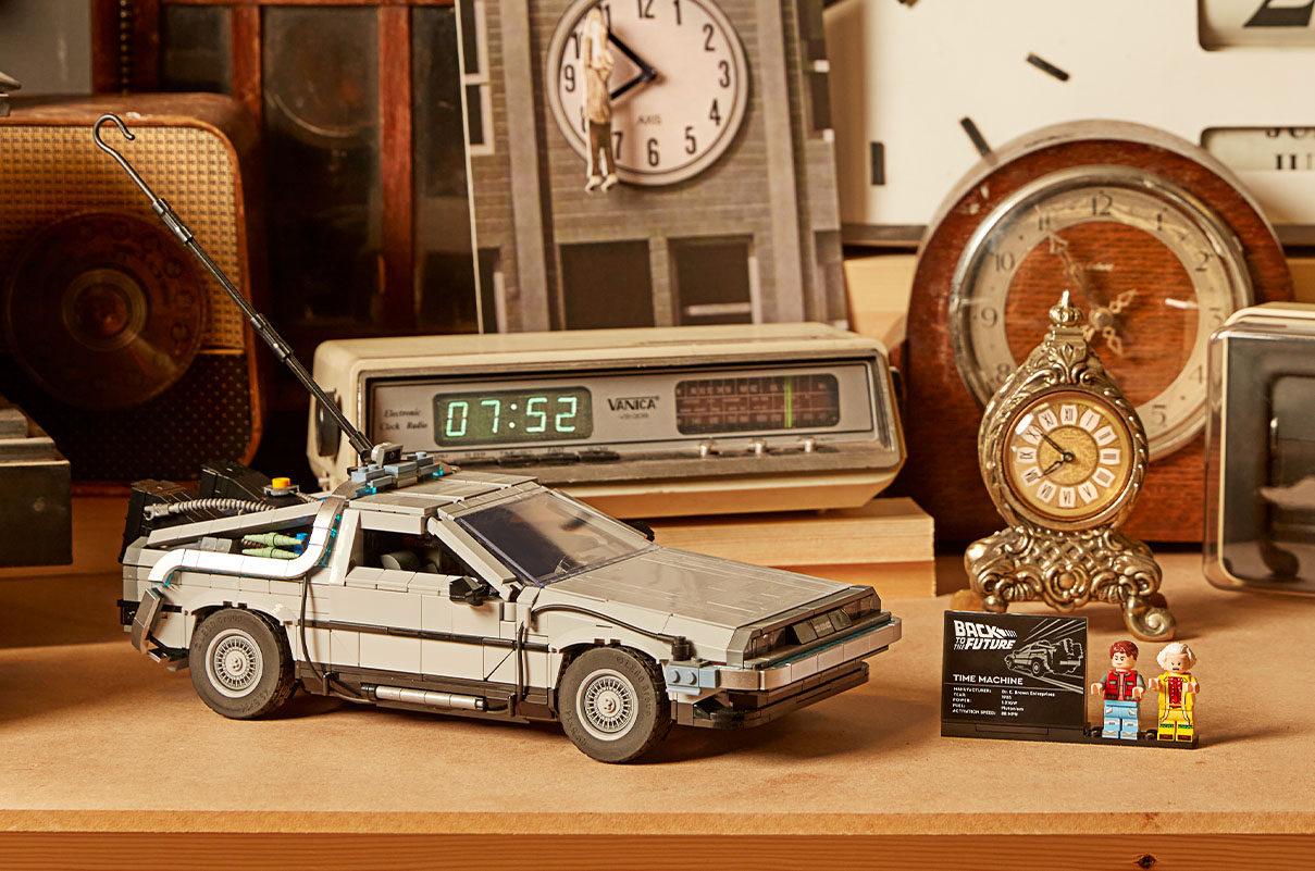 LEGO Time Machine Car