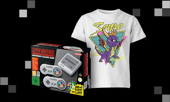 Retro Console + free Kids T-shirts