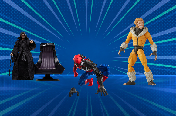 3 FOR 2 FOR 2 HASBRO FIGURES!